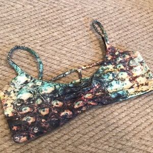 San Lorenzo Cage Back Bikini Top